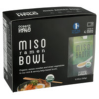 Ocean's Halo Miso Ramen Bowl, Organic, 10.9 Ounce