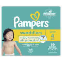 Pampers Swaddlers Swaddlers Diaper Size 4, 66 Each