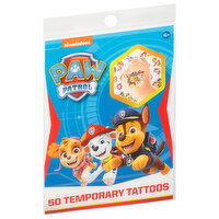 Nickelodeon Paw Patrol Tattoos, Temporary, 50 Each