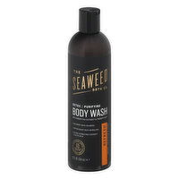 The Seaweed Bath Body Wash, Detox, Purifying, Refresh, with Green Tea Extract & French Clay, 12 Ounce