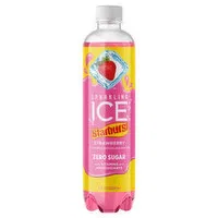 Sparkling Ice Starburst Sparkling Water, Strawberry, 17 Fluid ounce