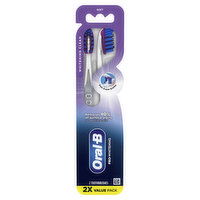 Oral-B Luxe Pro Whitening Toothbrushes, Soft, 2 Count, 2 Each