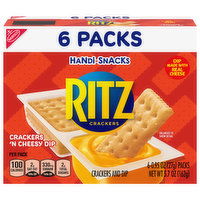 HANDI-SNACKS RITZ Crackers 'N Cheesy Dip Snack Packs, 5.7 Ounce