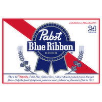 Pabst Blue Ribbon Beer, 24 Each
