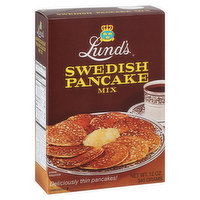 Lund's Pancake Mix, Swedish, 12 Ounce