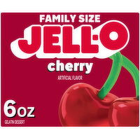 Jell-O Cherry Gelatin Dessert Mix, 6 Ounce