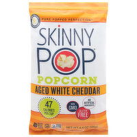 SkinnyPop Popcorn, Aged White Cheddar, 4.4 Ounce