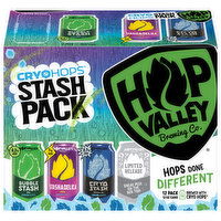 Hop Valley Brewing Co. Cryo Hops Beer, Stash Pack, Variety Pack, 12 Pack, 12 Each