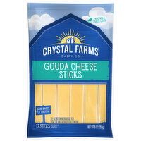 Crystal Farms Cheese Sticks, Gouda, 12 Each