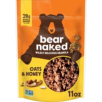 Bear Naked Granola Cereal, Oats and Honey, 11 Ounce