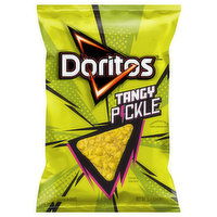Doritos Tortilla Chips, Tangy Pickle, 9.25 Ounce