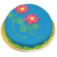 Cub Wild Carnations 8" Round Cake, 1 Each