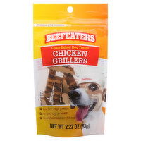 Beefeaters Dog Treats, Oven-Baked, Chicken Grillers, 2.22 Ounce