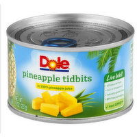 Dole  Pinneapple Tidbits, 8 Ounce