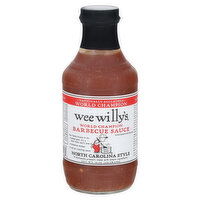 Wee Willy's Barbecue Sauce, North Carolina Style, 19 Ounce