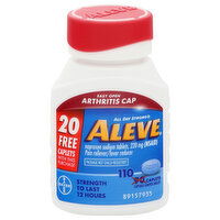 Aleve Pain Reliever/Fever Reducer, 110 Each