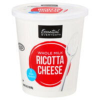 Essential Everyday Ricotta Cheese, Whole Milk, 32 Ounce