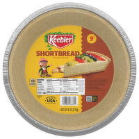 Keebler Ready Crust, Shortbread, 9 Inch Size, 6 Ounce