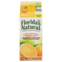 Florida's Natural Orange Juice, Most Pulp, 52 Ounce