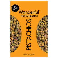 Wonderful Honey Roasted Pistachios, 11 Ounce