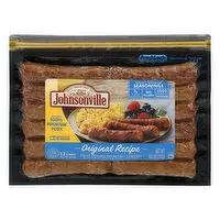 Johnsonville Breakfast Sausage, Original Recipe, Fully Cooked, 12 Each