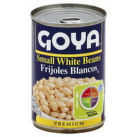 Goya White Beans, Small, Premium, 15.5 Ounce