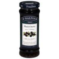 St Dalfour Fruit Spread, Black Cherry, 10 Ounce