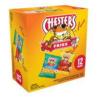 Chester's Fries, Flamin' Hot & Ranch Flavored Corn Snacks, 12 Each