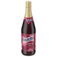 Welch's Juice Cocktail, Red Grape, Non-Alcoholic, Sparkling, 25.4 Fluid ounce