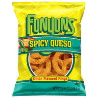 Funyuns Onion Flavored Rings, Spicy Queso Flavored, 5.25 Ounce