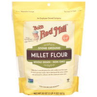 Bob's Red Mill Millet Flour, Stone Ground, 20 Ounce