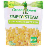 Green Giant Simply Steam Corn, Extra Sweet Niblets, 10 Ounce