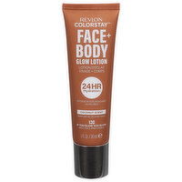 Revlon ColorStay Glow Lotion, Face + Body, 130 If You Glow You Glow, Coconut Scent, 1 Fluid ounce