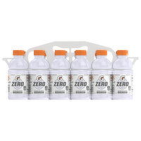 Gatorade Zero Thirst Quencher, Zero Sugar, Glacier Cherry, 12 Each