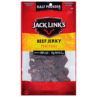 Jack Link's Beef Jerky, Teriyaki, Half Pounder, 8 Ounce