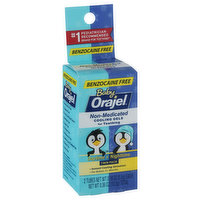 Orajel  Baby Cooling Gel for Teething, Non-Medicated, Daytime & Nighttime, Twin Pack, 2 Each