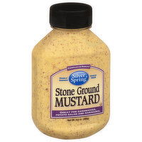 Silver Spring Mustard, Stone Ground, Complex & Robust, 9.5 Ounce