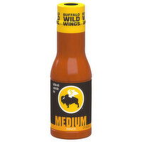 Buffalo Wild Wings Sauce, Medium, 12 Fluid ounce