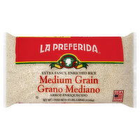 La Preferida Rice, Enriched, Extra Fancy, Medium Grain, 10 Pound