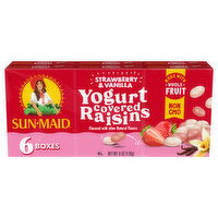 Sun-Maid Strawberry & Vanilla Yogurt Covered Raisins, 6 Each