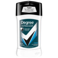 Degree UltraClear Antiperspirant Deodorant, Fresh, Black + White, 2.7 Ounce