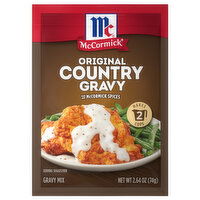 McCormick Original Country Gravy Mix, 2.64 Ounce