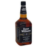 Evan Williams Whiskey, Kentucky Straight Bourbon, 1.75 Litre