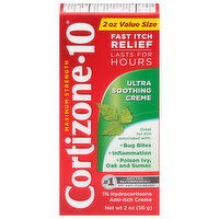 Cortizone-10 Anti-Itch Creme, Maximum Strength, Ultra Soothing, Value Size, 2 Ounce