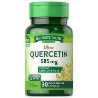 Nature's Truth Quercetin, Ultra, 585 mg, Quick Release Capsules, 30 Each