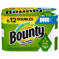 Bounty Paper Towels, Select-A-Size, 2-Ply, 6 Each