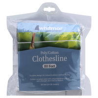 Whitmor Clothesline, Poly Cotton, 80 Feet, 80 Foot