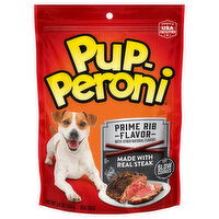 Pup-Peroni Prime Rib Flavor Dog Treat, 5.6 Ounce