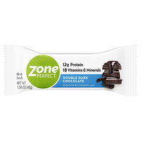 Zone Perfect Nutrition Bar, Double Dark Chocolate, 1.58 Ounce