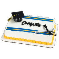 Cub Stripes Graduation, Sheet Cake, 1 Each